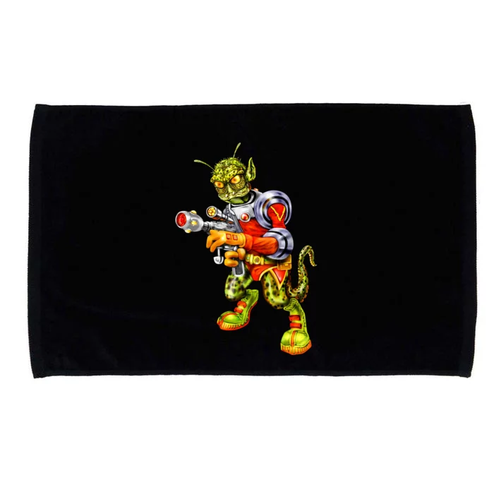 Alien Reptilian Microfiber Hand Towel