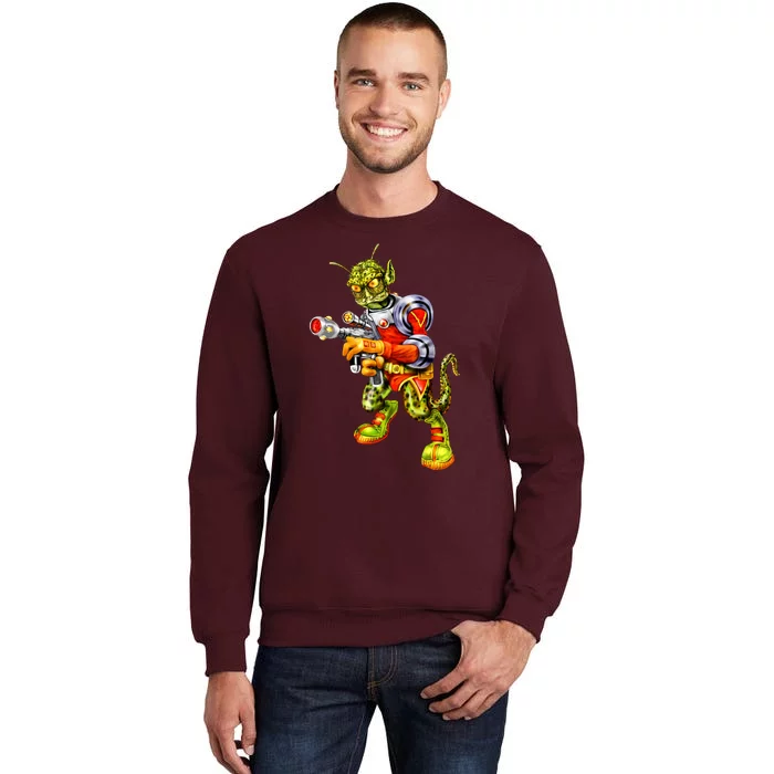 Alien Reptilian Tall Sweatshirt