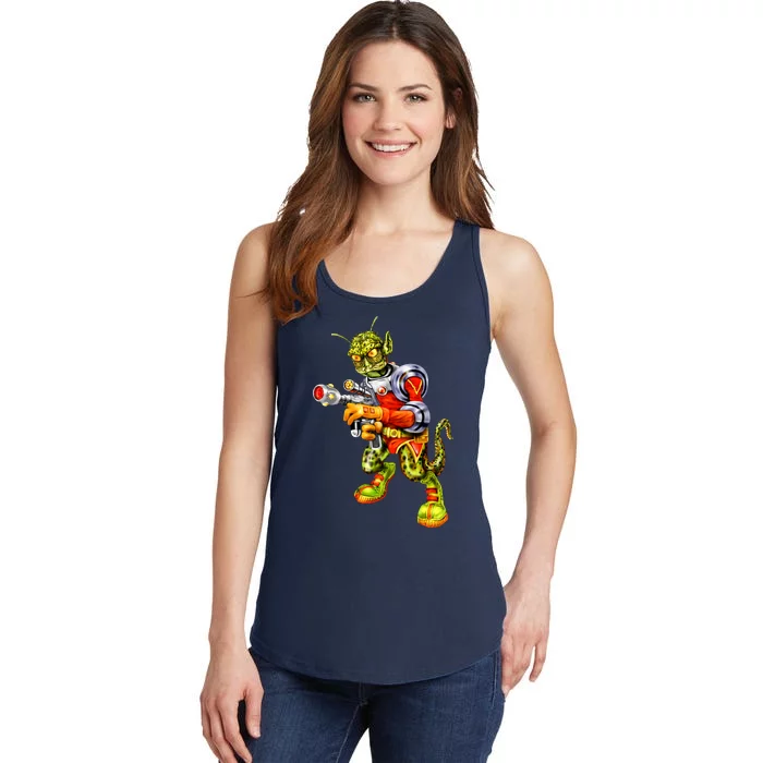 Alien Reptilian Ladies Essential Tank