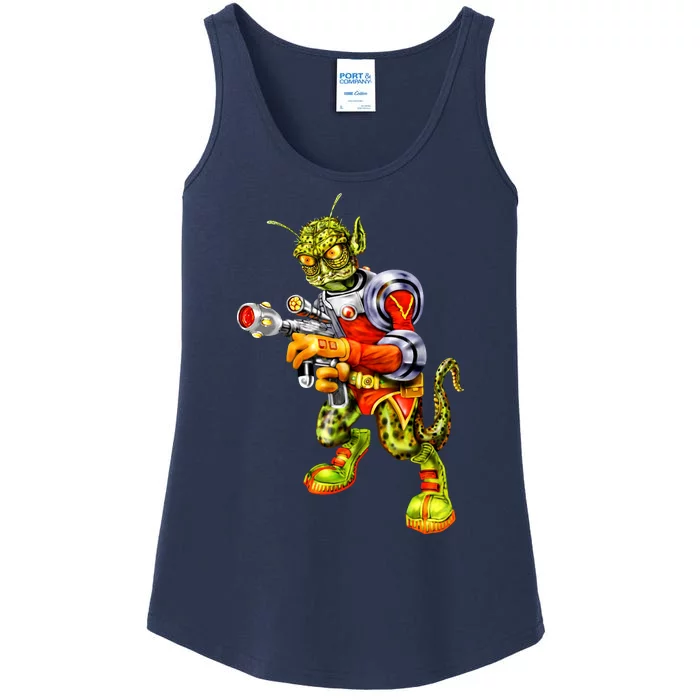 Alien Reptilian Ladies Essential Tank