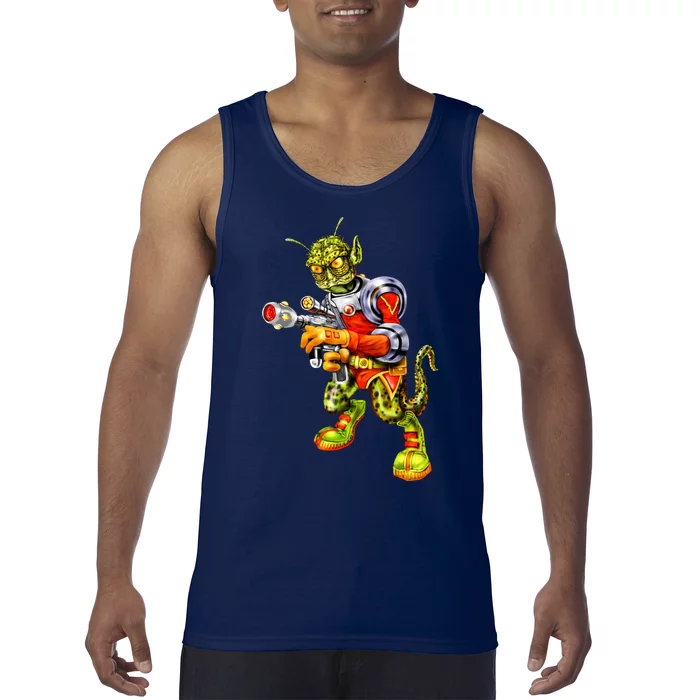 Alien Reptilian Tank Top