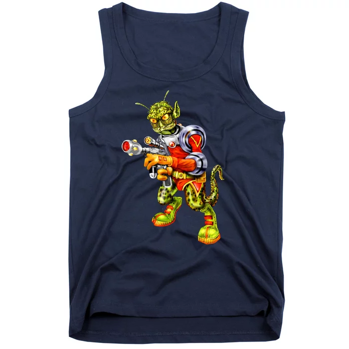 Alien Reptilian Tank Top