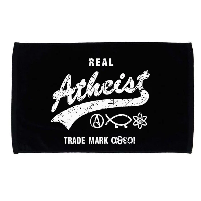 Atheistdad Real Atheist Trade Mark Microfiber Hand Towel