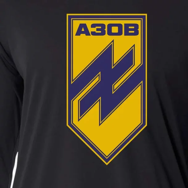 Azov Regiment A30B Azov Battalion Ukraine Cooling Performance Long Sleeve Crew