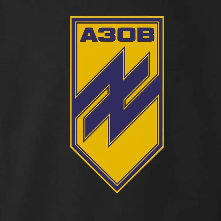 Azov Regiment A30B Azov Battalion Ukraine Toddler Hoodie