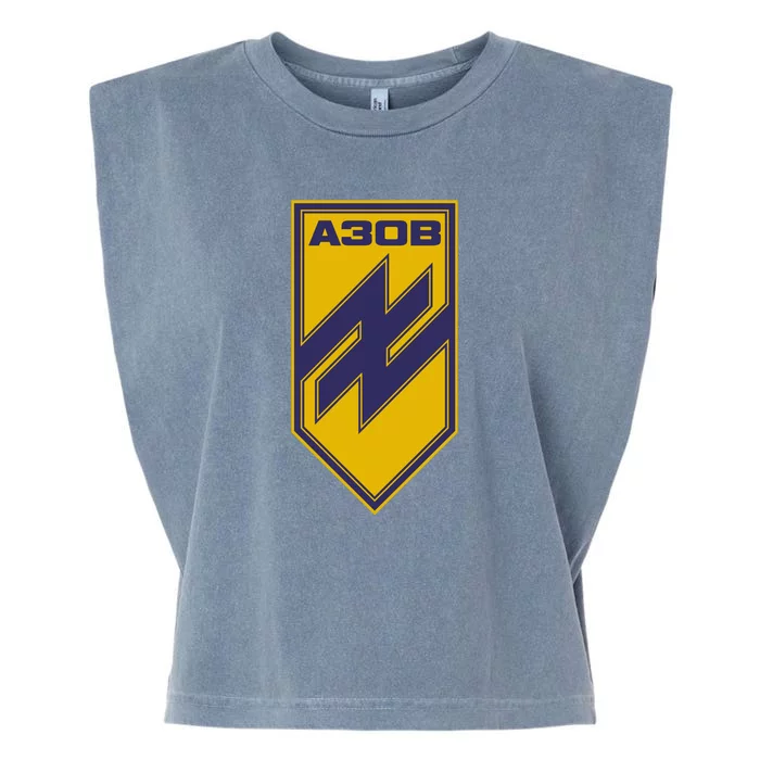 Azov Regiment A30B Azov Battalion Ukraine Garment-Dyed Women's Muscle Tee