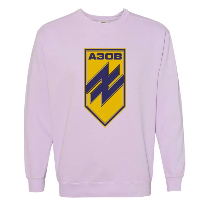 Azov Regiment A30B Azov Battalion Ukraine Garment-Dyed Sweatshirt