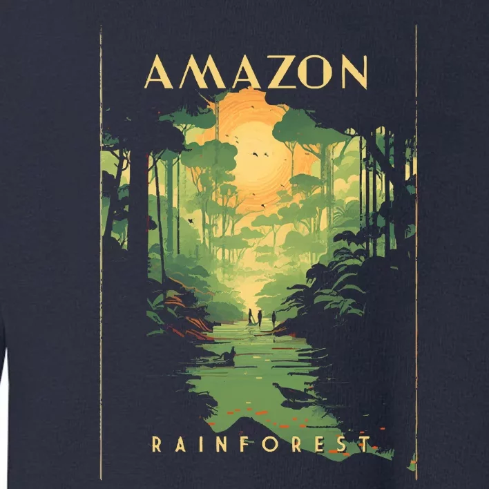 Amazon Rainforest Toddler Sweatshirt