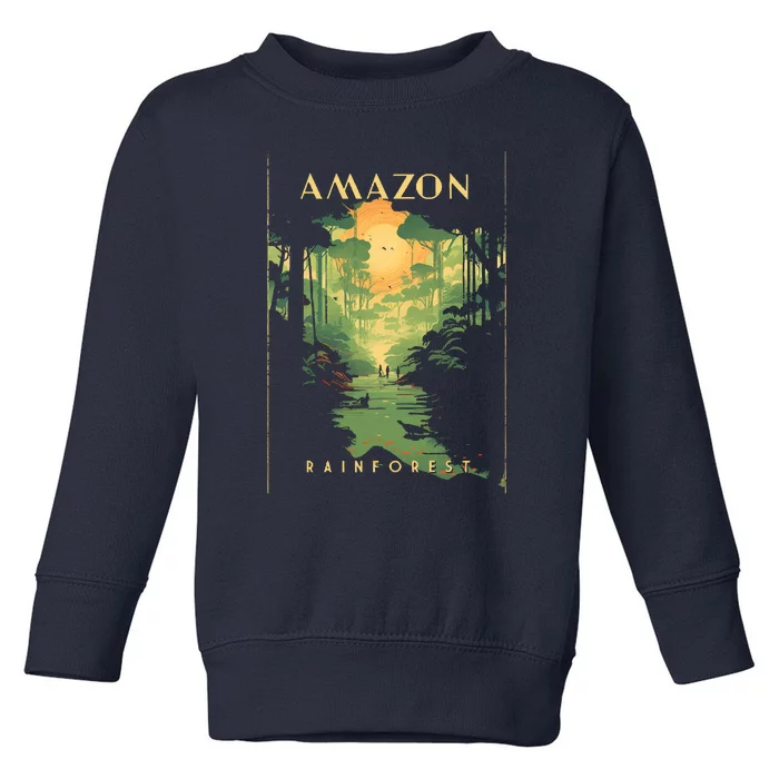 Amazon Rainforest Toddler Sweatshirt