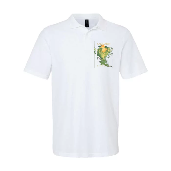 Amazon Rainforest Softstyle Adult Sport Polo