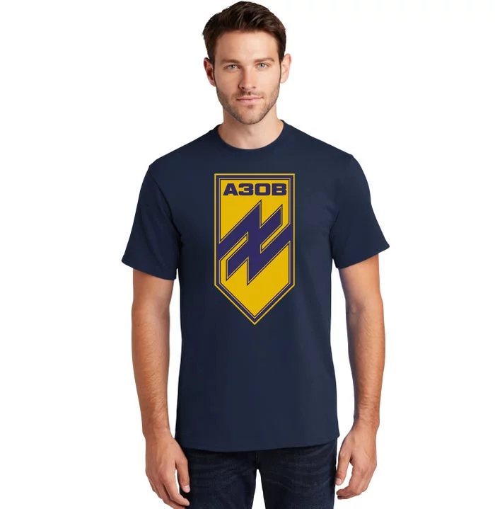 Azov Regiment A30B Azov Battalion Ukraine Tall T-Shirt