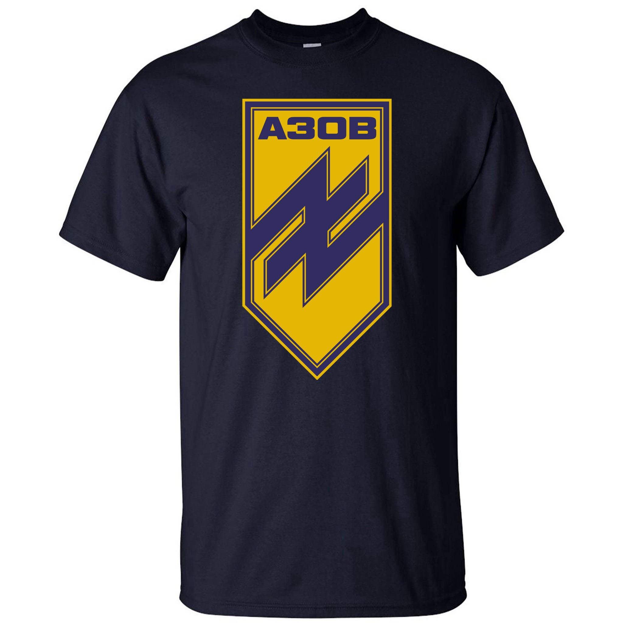 Azov Regiment A30B Azov Battalion Ukraine Tall T-Shirt | TeeShirtPalace