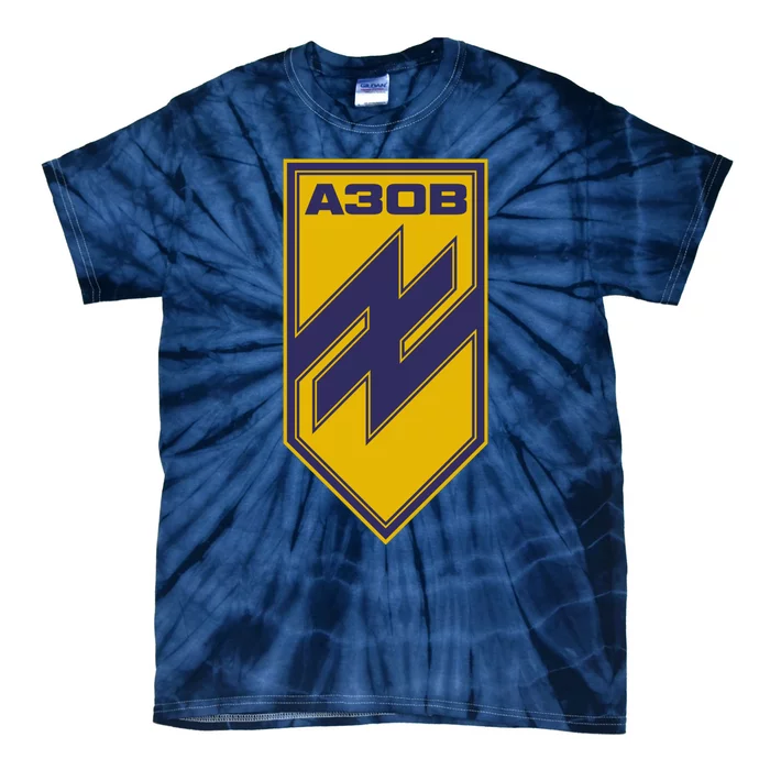 Azov Regiment A30B Azov Battalion Ukraine Tie-Dye T-Shirt | TeeShirtPalace