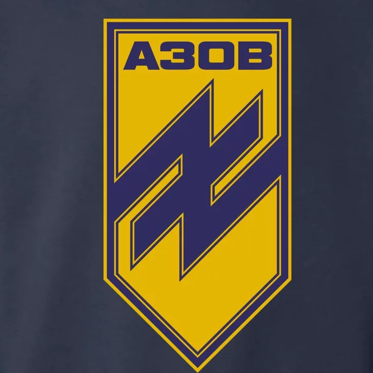 Azov Regiment A30B Azov Battalion Ukraine Toddler Hoodie