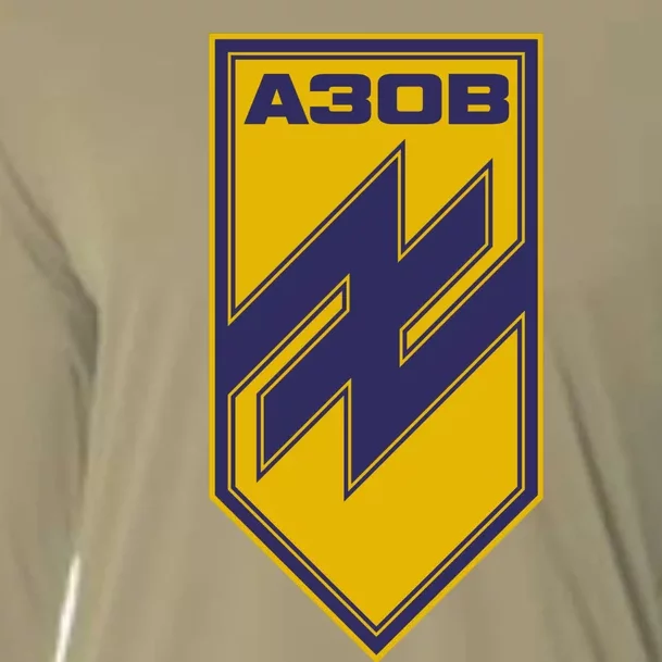 Azov Regiment A30B Azov Battalion Ukraine Cooling Performance Long Sleeve Crew