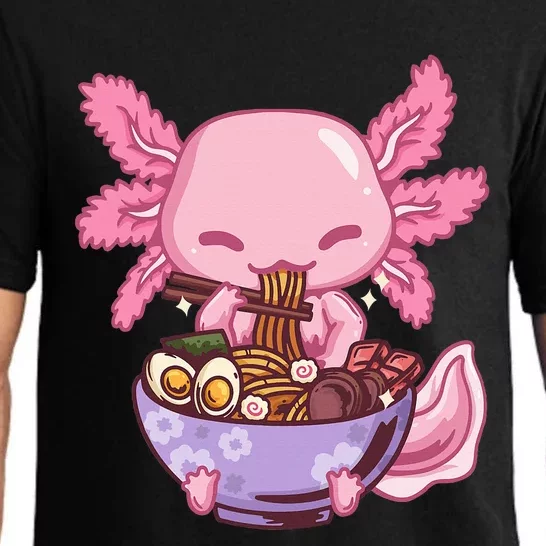 Axolotl Ra Anime Kawaii Eating Pajama Set