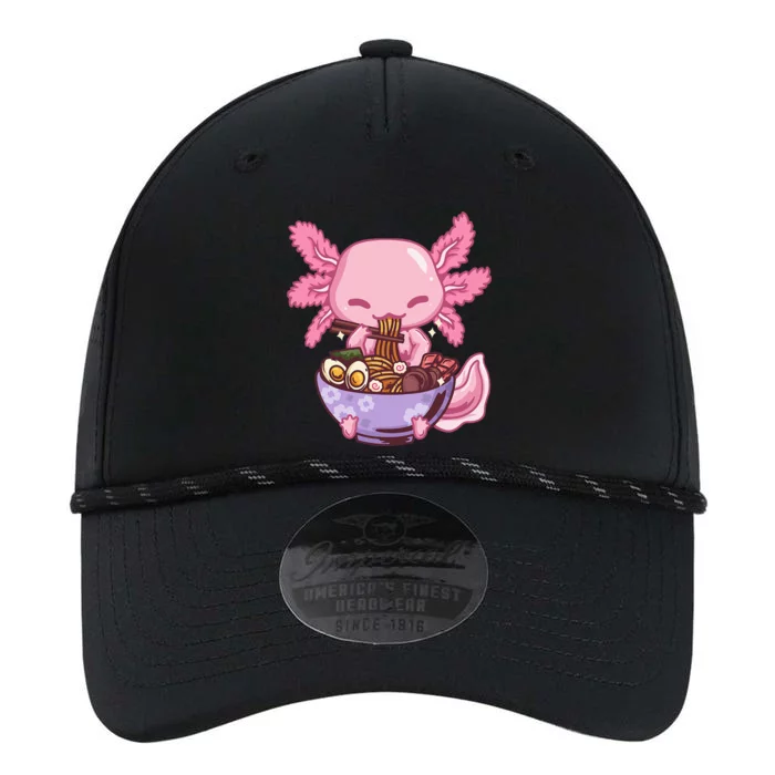 Axolotl Ra Anime Kawaii Eating Performance The Dyno Cap