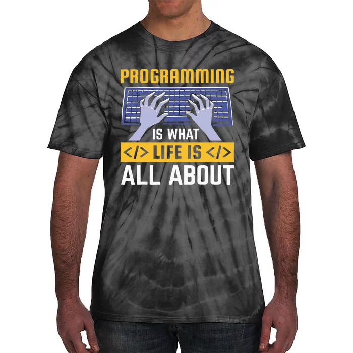 Ai Researcher Tie-Dye T-Shirt