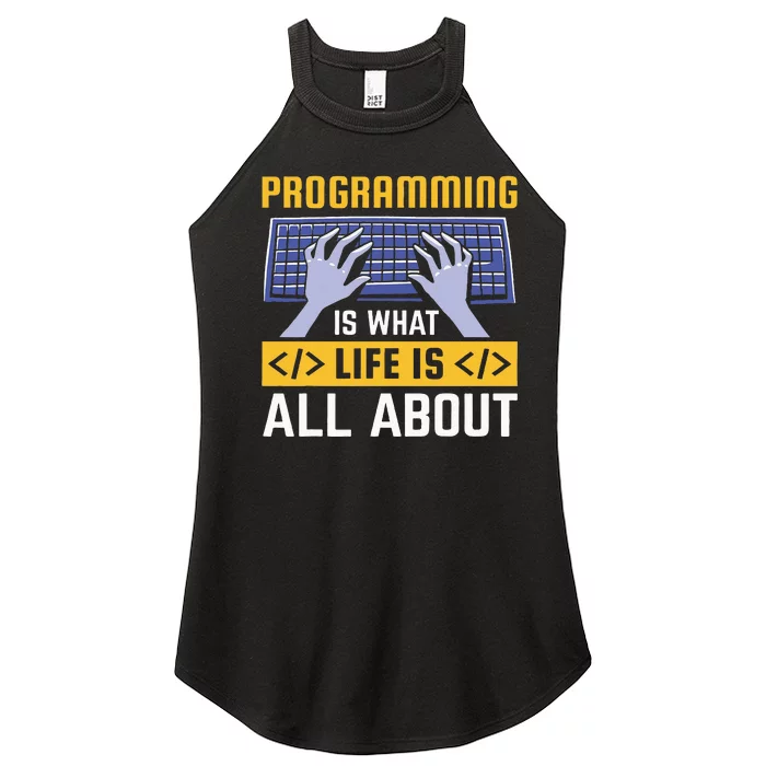 Ai Researcher Women’s Perfect Tri Rocker Tank