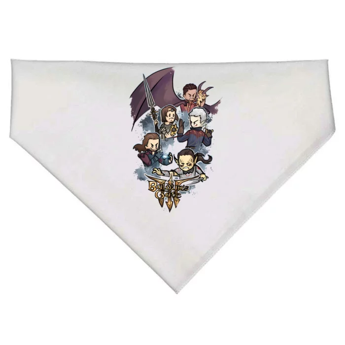 Astarion Rogue BaldurS Gate 3 Gamer Game Lover USA-Made Doggie Bandana