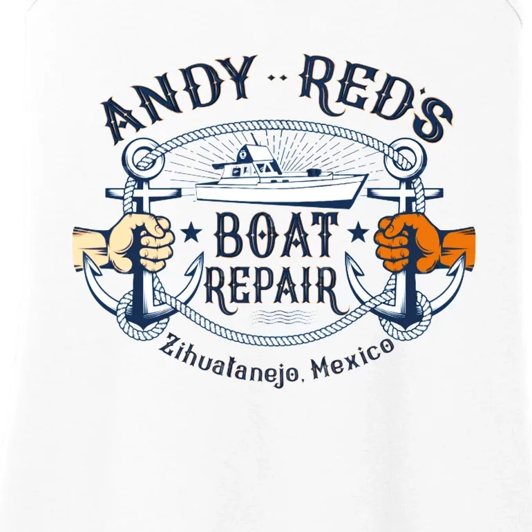 Andy RedS Boat Repair Ladies Essential Tank