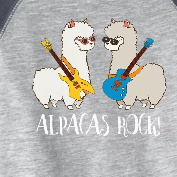 Alpacas Rock! Cute Funny Alpaca Lover Alpaca Fan Toddler Fine Jersey T-Shirt