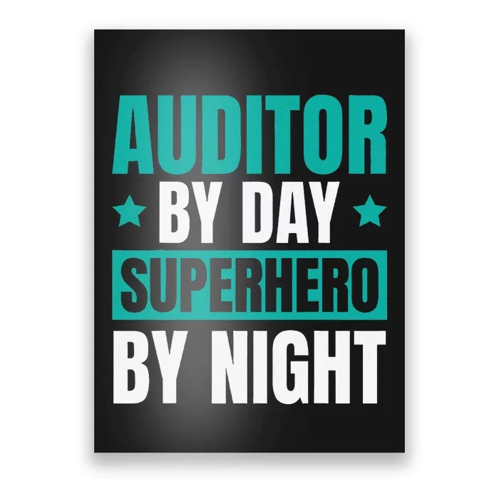 Auditor Review Compliance Finance Auditor Poster