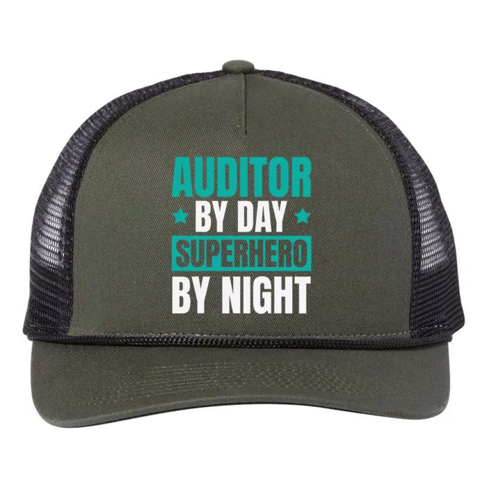 Auditor Review Compliance Finance Auditor Retro Rope Trucker Hat Cap