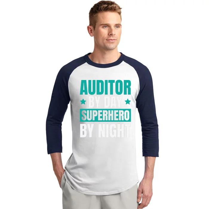 Auditor Review Compliance Finance Auditor Baseball Sleeve Shirt