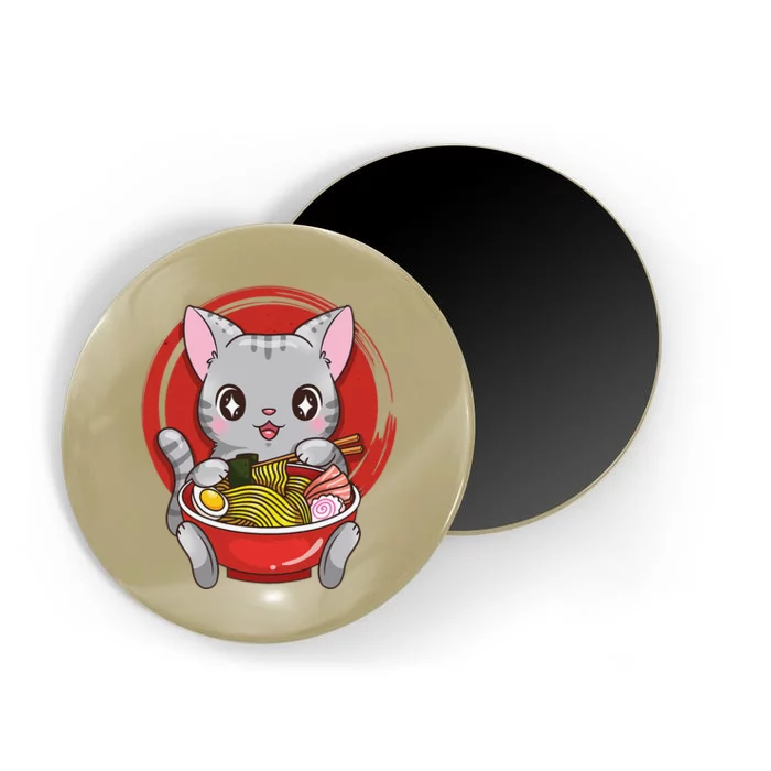 Anime Ramen Cats Kawaii Neko Gift Magnet