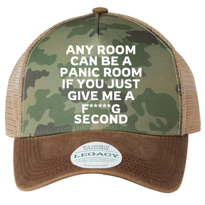 Any Room Can Be A Panic Room If You Give Me A Second Legacy Tie Dye Trucker Hat