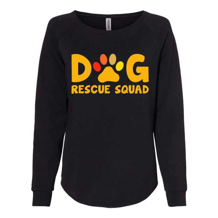 Animal Rescue Cute Animal Shelter Dog Rescue Squad Womens California Wash Sweatshirt