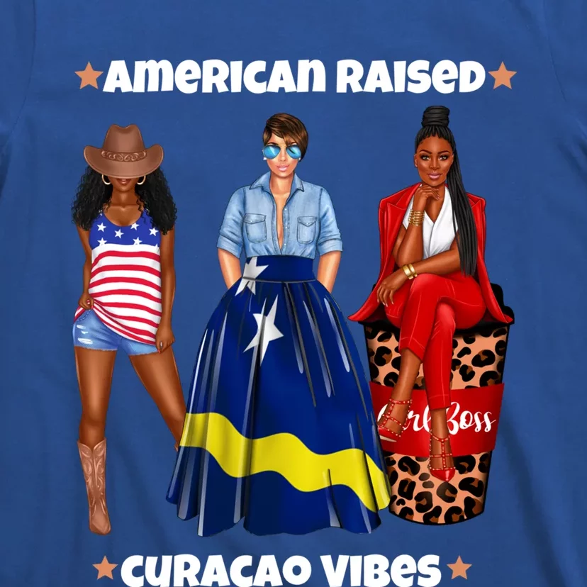 American Raised Curacao Vibes Born In South America Dna Meaningful Gift T-Shirt