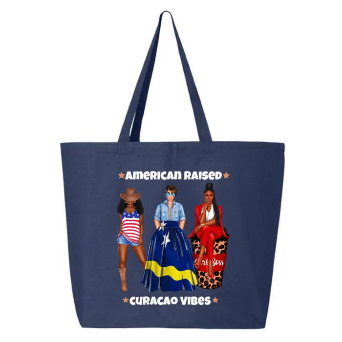 American Raised Curacao Vibes Born In South America Dna Gift 25L Jumbo Tote