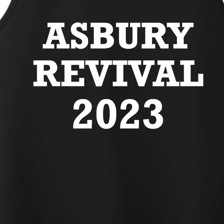 Asbury Revival Christian University College Praise & Worship Performance Tank