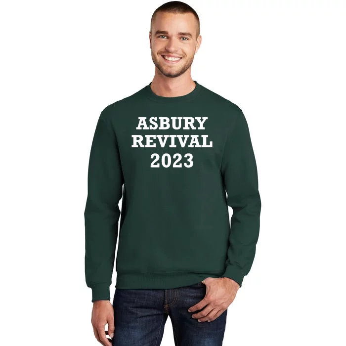 Asbury Revival Christian University College Praise & Worship Tall Sweatshirt