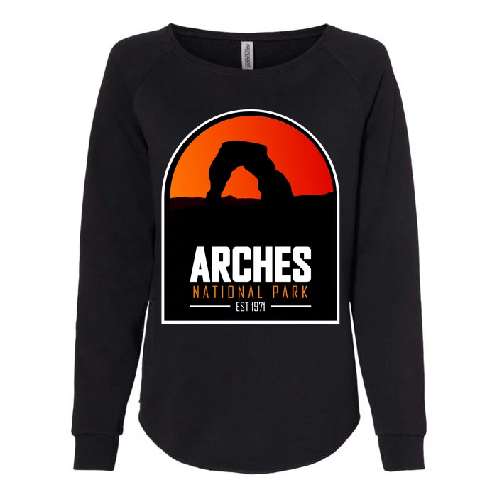 Arches National Park Womens California Wash Sweatshirt