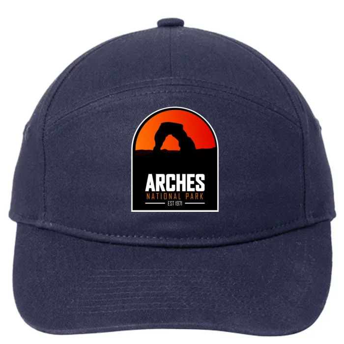 Arches National Park 7-Panel Snapback Hat