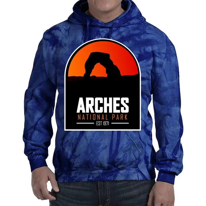 Arches National Park Tie Dye Hoodie