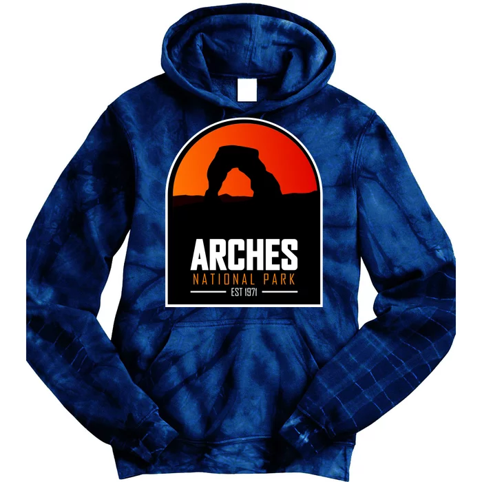 Arches National Park Tie Dye Hoodie