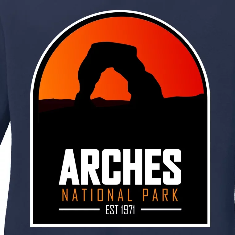 Arches National Park Ladies Long Sleeve Shirt