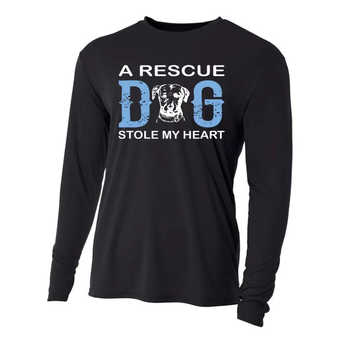 A Rescue Dog Stole My Heart Cooling Performance Long Sleeve Crew