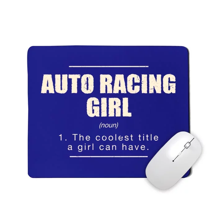 Auto Racing Definition Car Racing Adventure Sports Gift Mousepad