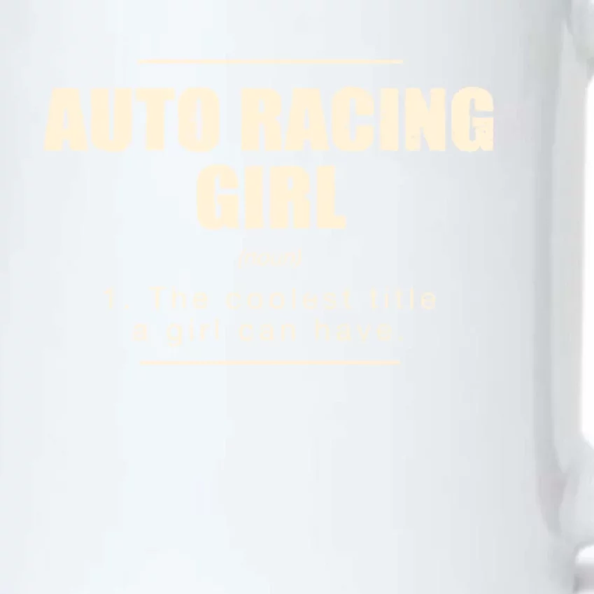 Auto Racing Definition Car Racing Adventure Sports Gift Black Color Changing Mug