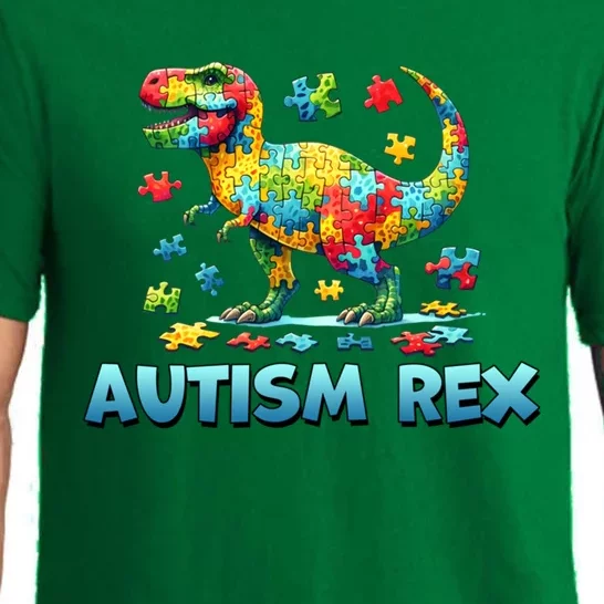 Autism Rex Dinosaur Gift Pajama Set