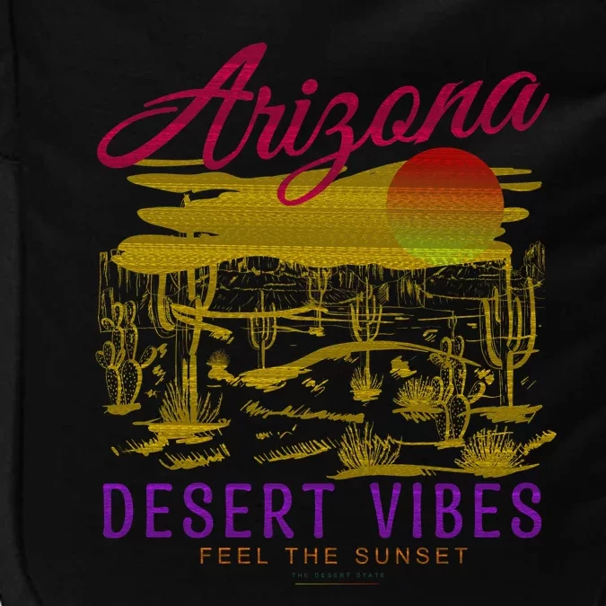 Arizona Retro Desert Vibes Impact Tech Backpack