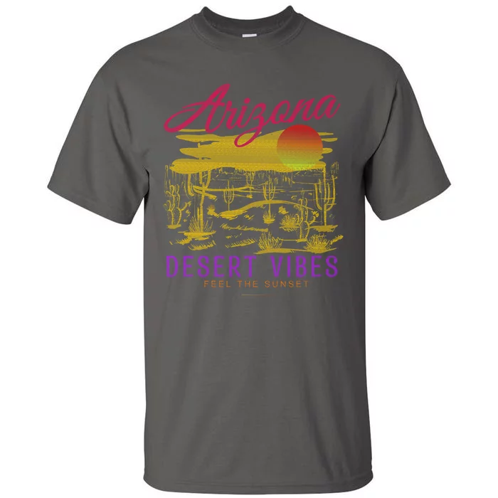 Arizona Retro Desert Vibes Tall T-Shirt