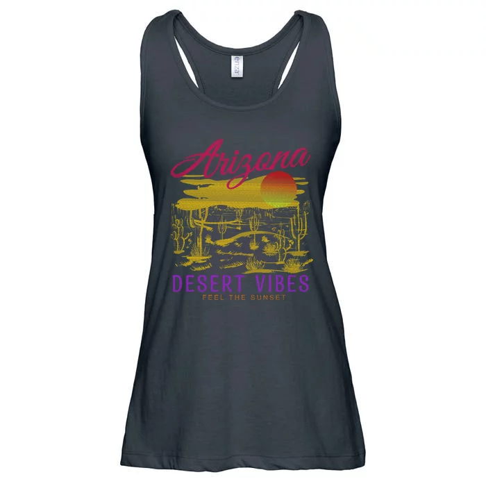 Arizona Retro Desert Vibes Ladies Essential Flowy Tank