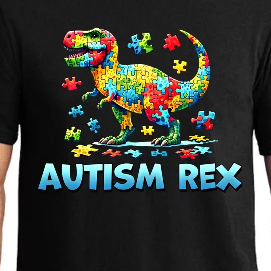 Autism Rex Dinosaur Gift Pajama Set