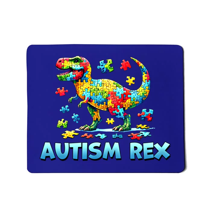 Autism Rex Dinosaur Gift Mousepad